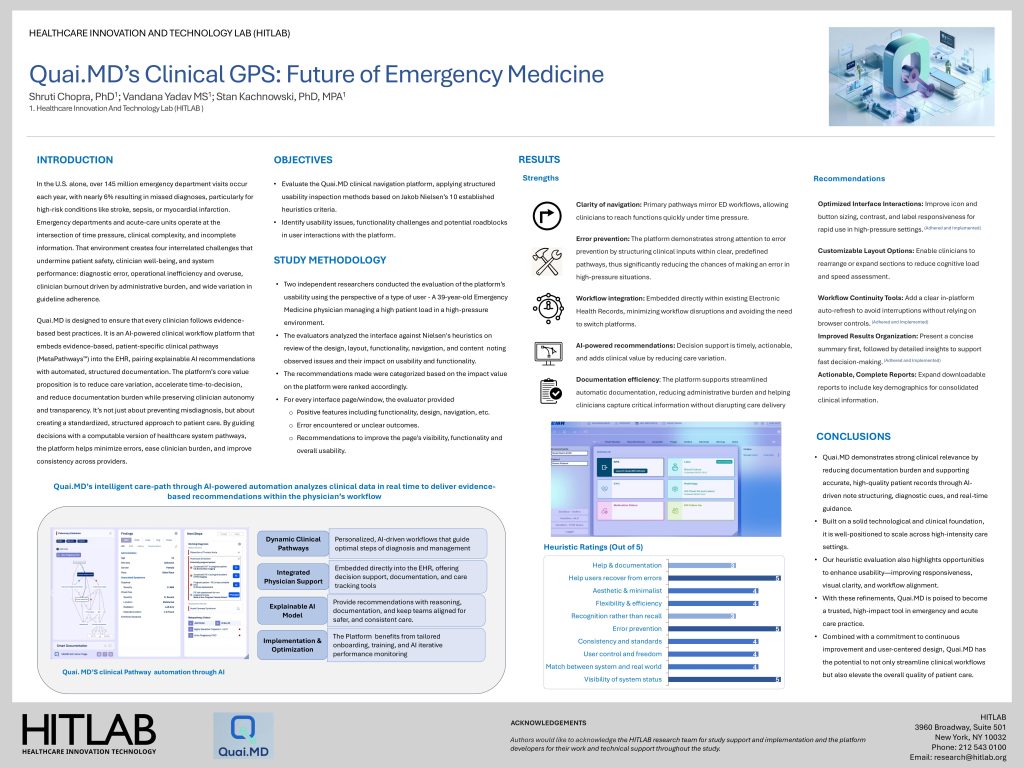 Quai.MD’s Clinical GPS: Future of Emergency Medicine