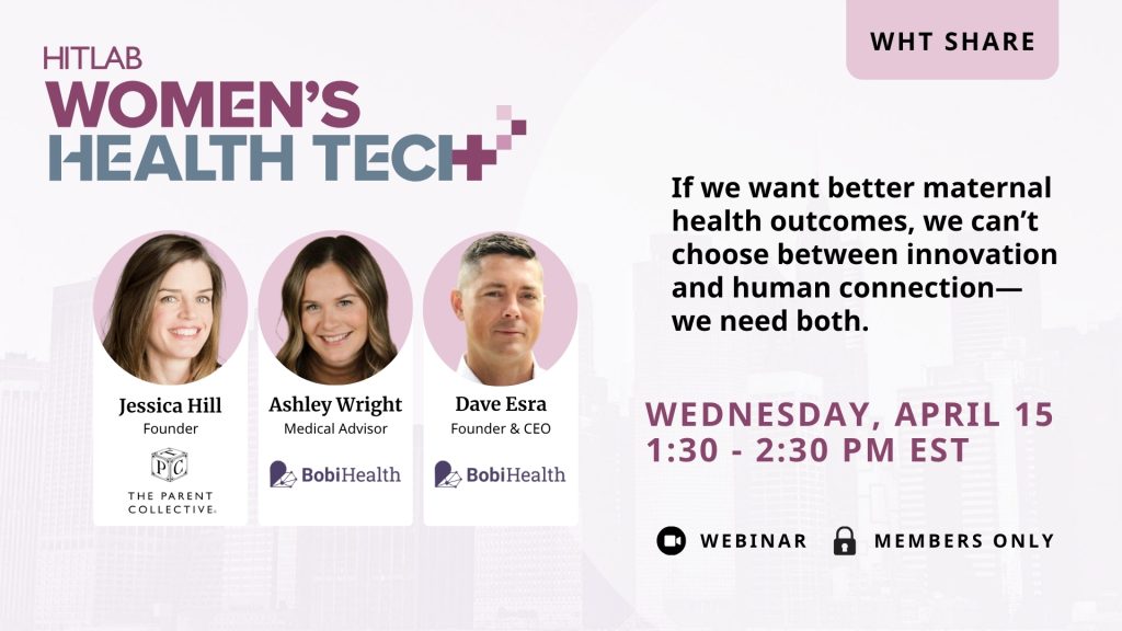 WHT Share: Better Maternal Outcomes – Innovation & Human Connection