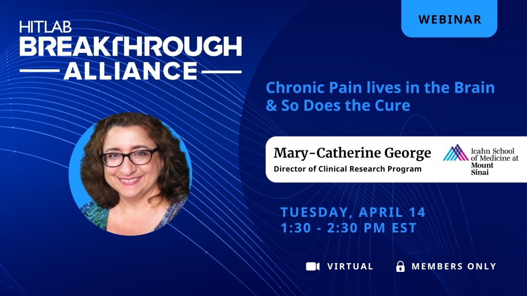 Breakthrough Share: Chronic Pain lives in the Brain & So Does the Cure