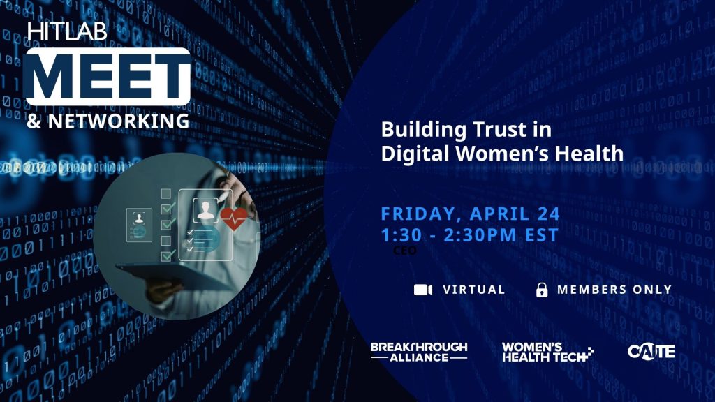 HITLAB Meet: Building Trust in Digital Women’s Health