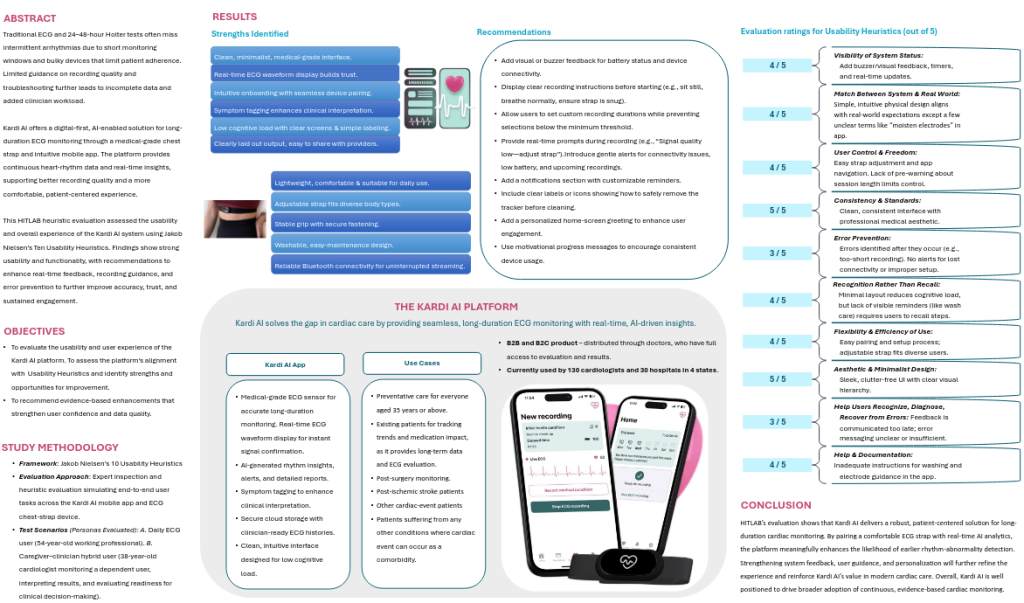 Strengthening User Experience and Trust in Cardiac Monitoring with Kardi AI